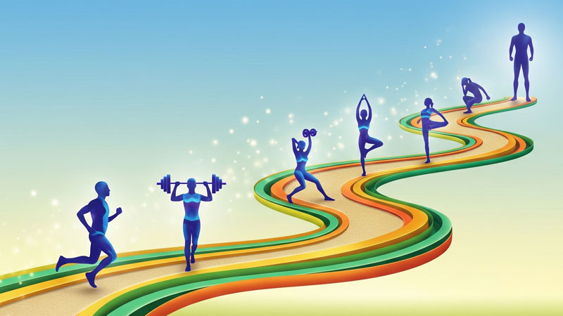 تمرینات هوازی در کنار رژیم لاغری برای کاهش وزن 6 کیلو در یک ماه