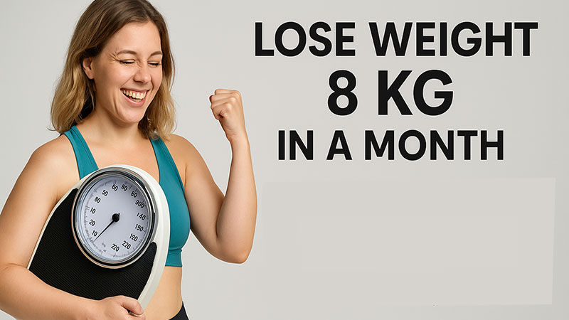 آیا رژیم لاغری 8 کیلو در ماه امکان‌پذیر است؟