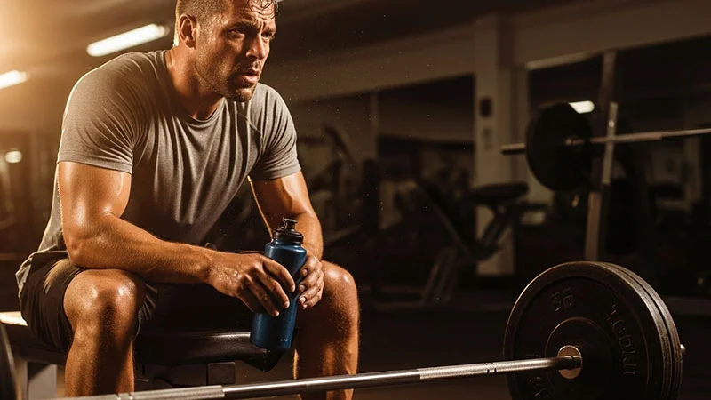 اهمیت استراحت بین ست ‌ها برای حجم دادن