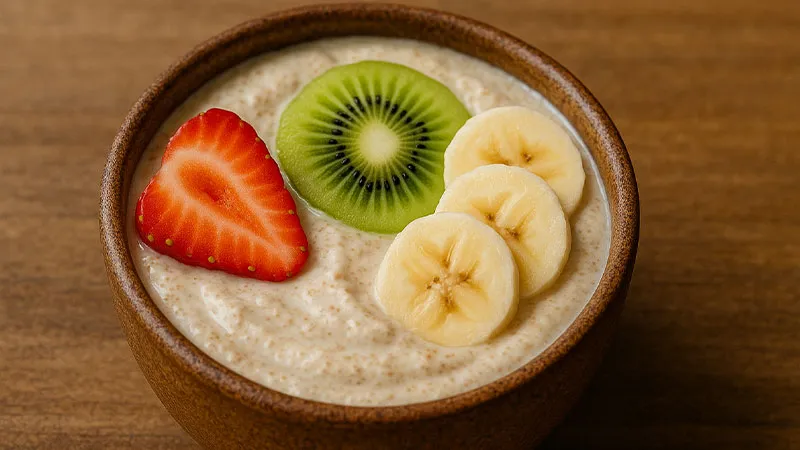 ترکیب پودر جوانه گندم با ماست برای چاقی صورت