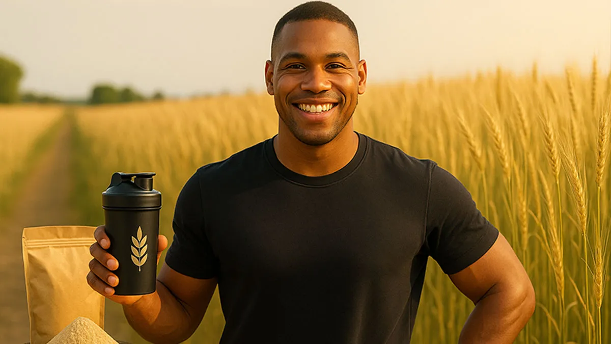 پودر جوانه گندم برای چاقی صورت