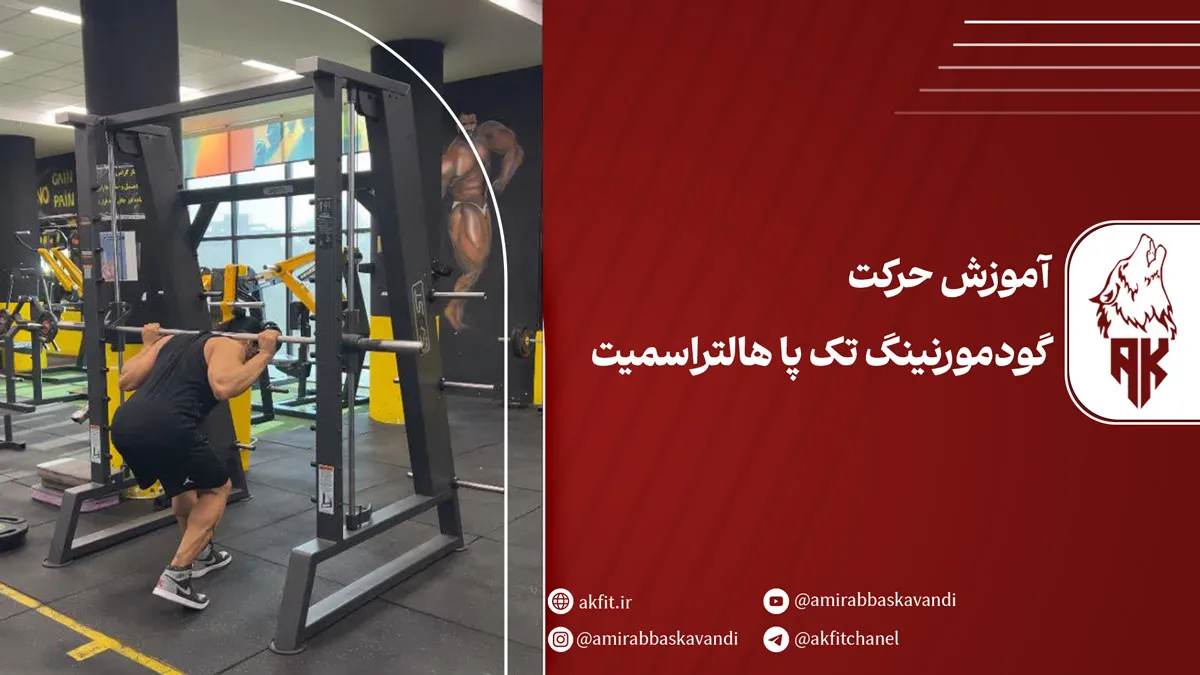 معرفی حرکت گودمورنینگ تک پا هالتر اسمیت